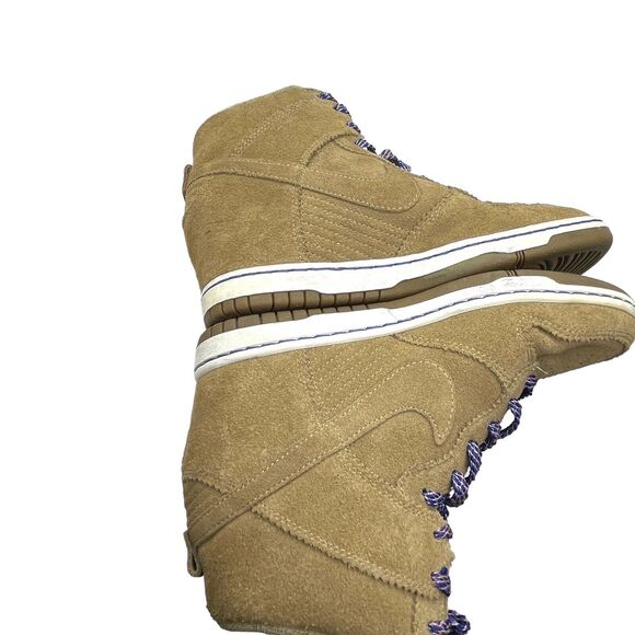 Nike Sneakers 2012 Dunk Sky Hi Hidden Wedge Filbert Bamboo SZ 9 Air Force Presto - Picture 8 of 16